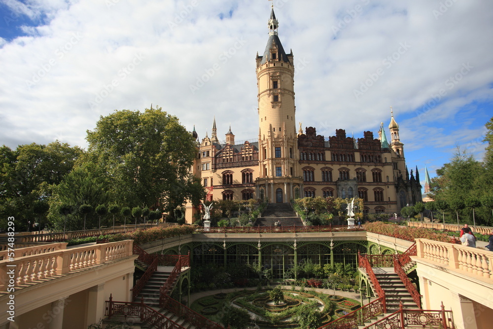 Obraz premium Schloss Schwerin