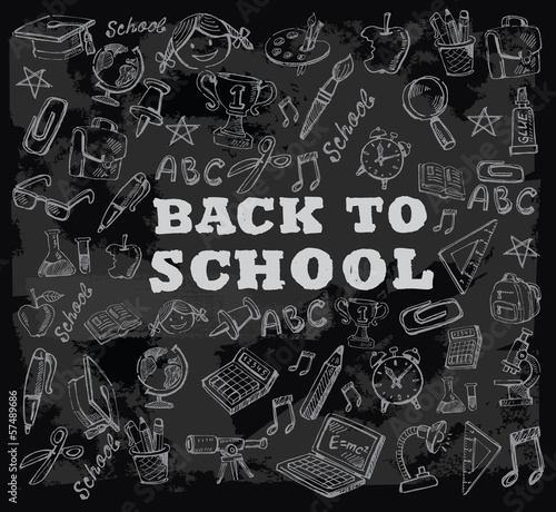 education icons set