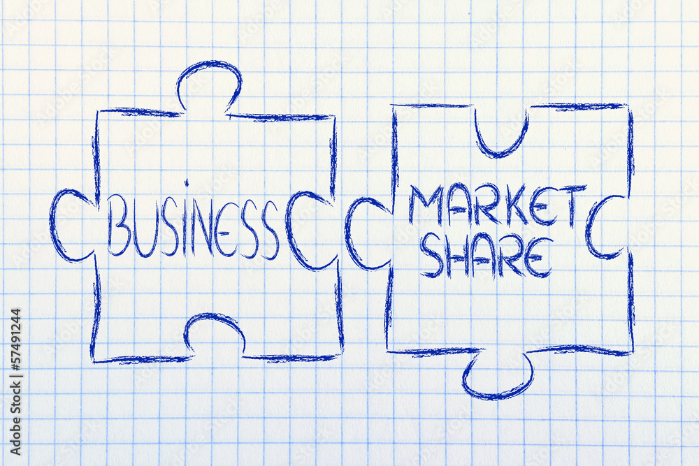 business and market share,jigsaw puzzle design