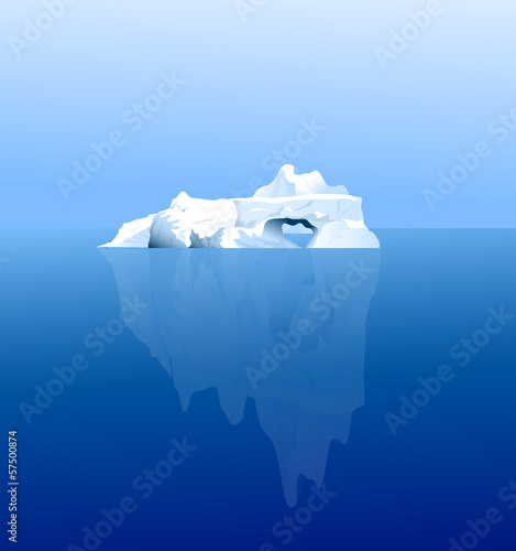 Iceberg-Vector Illustration