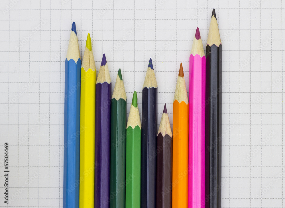 Obraz premium Colorful pencils
