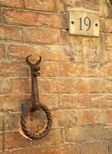 Narrow medieval street in S...