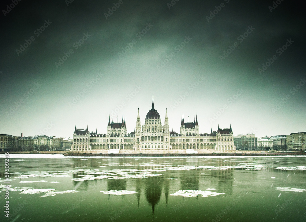 Budapest in winter