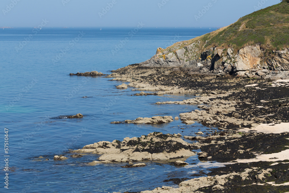 Brittany coast, France