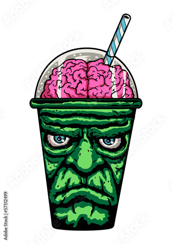frankenstein monster cup