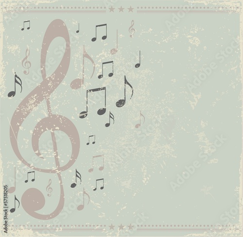 Retro music design.