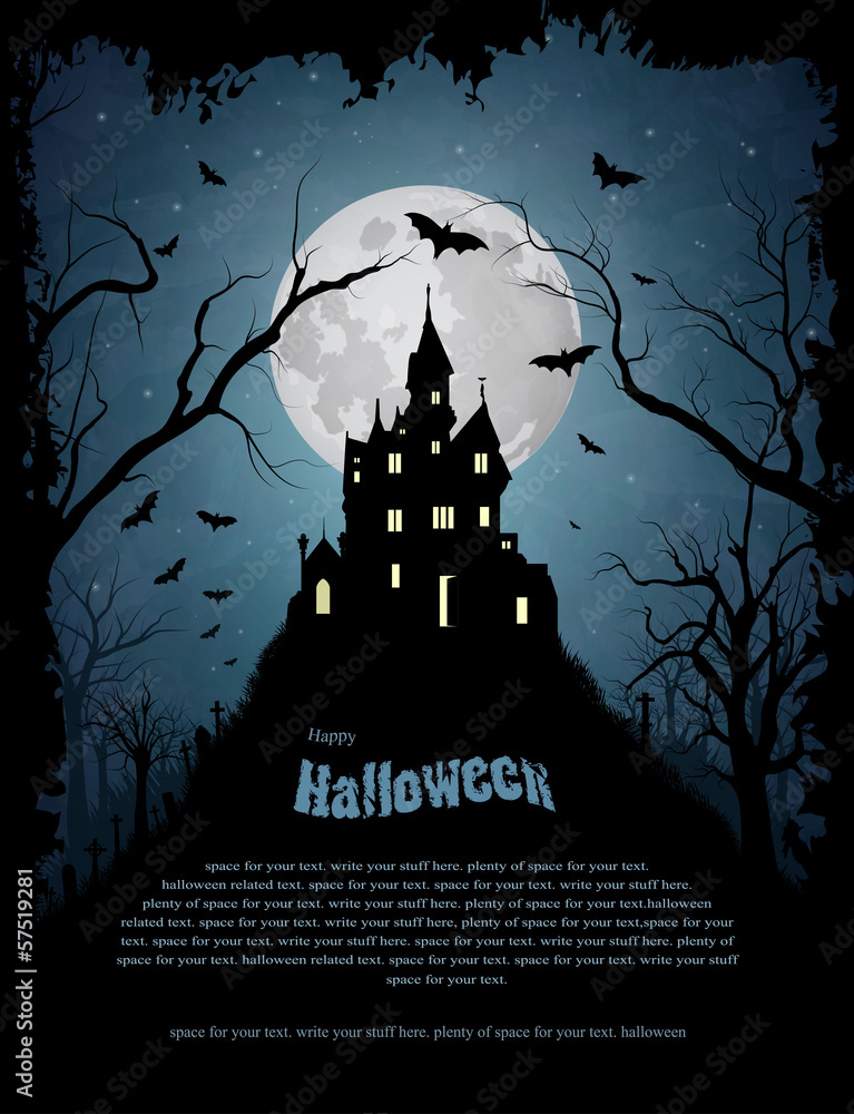 Fototapeta premium Creepy Castle