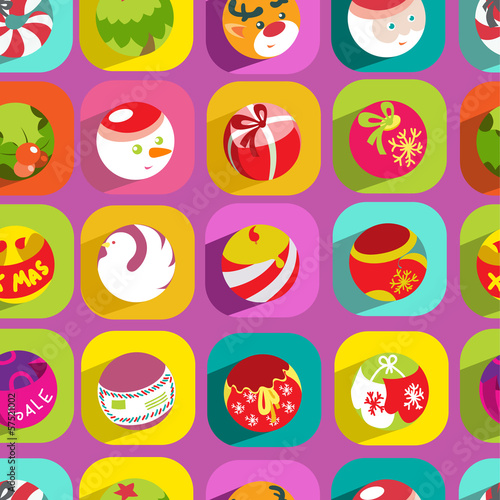 Christmas seamless pattern