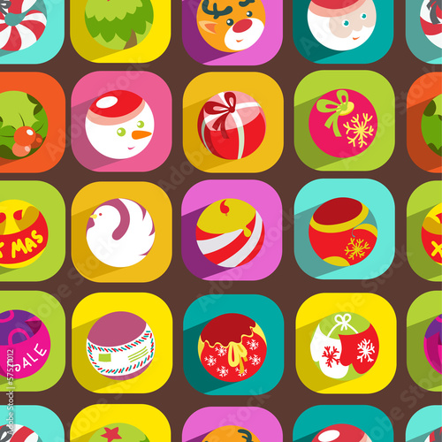 Christmas seamless pattern 2