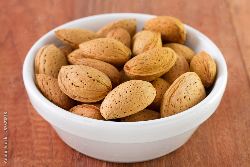almond in bowl almond in bowl
