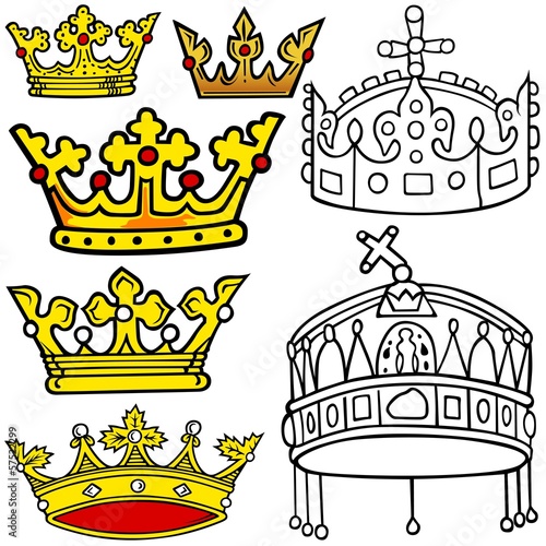Royal Crown - Colored Heral...