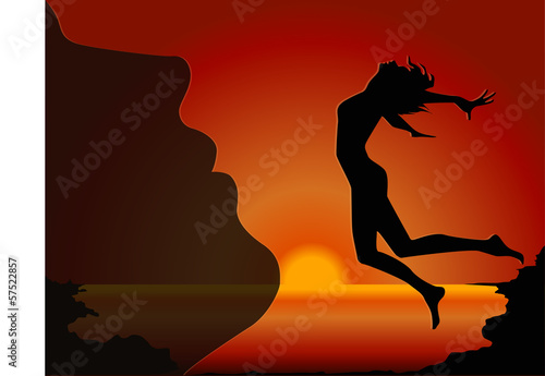 ombre al tramonto