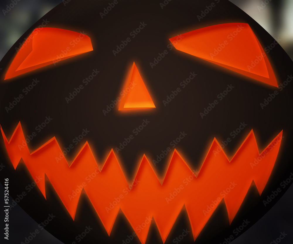 Pumpkin Face Background Pumpkin Face Background