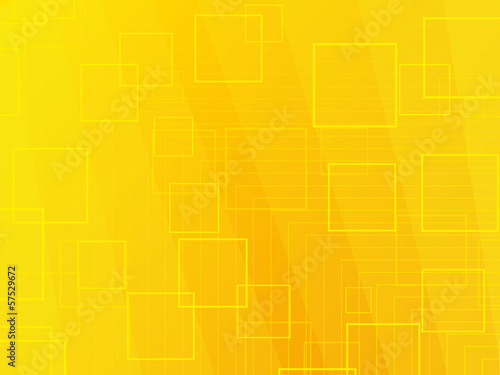 Orange background with squares