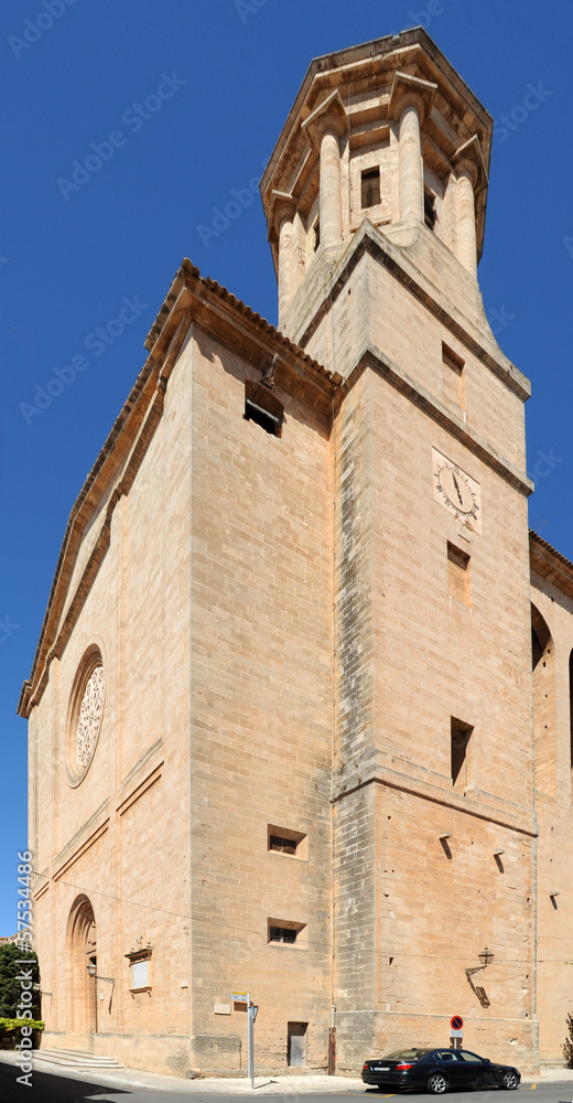 L'église Saint-Michel de Llucmajor à Majorque