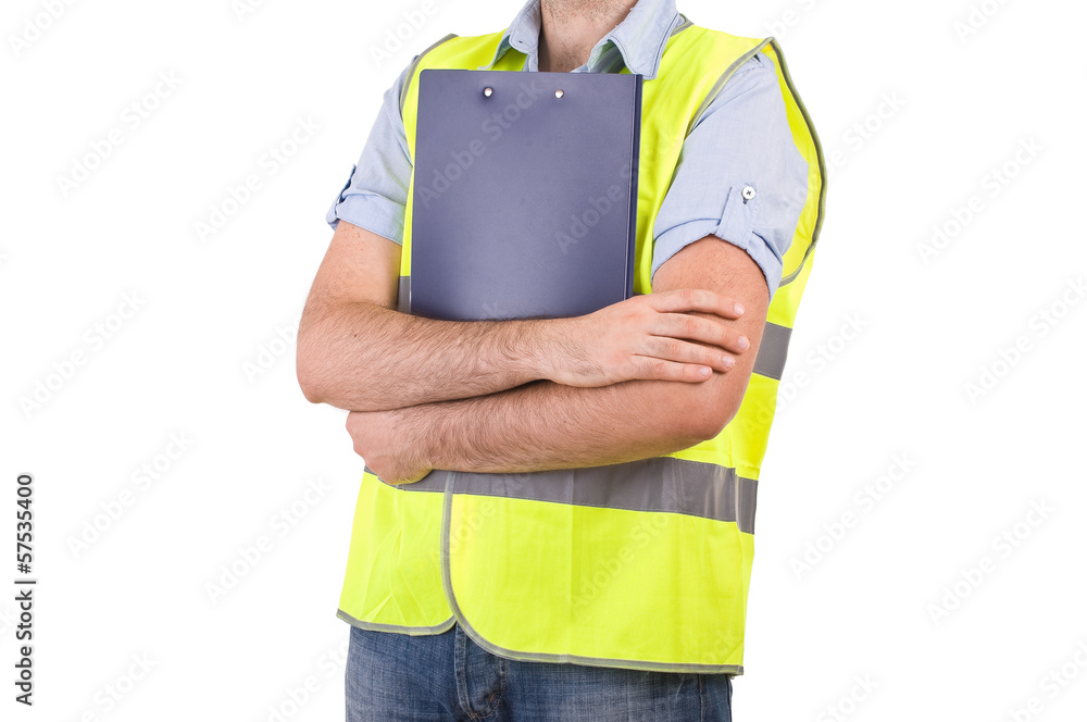 Blue collar worker. Blue collar worker.