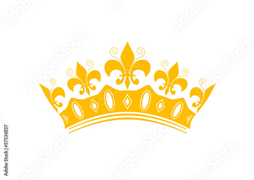 Couronne des rois - sticker - Epiphanie