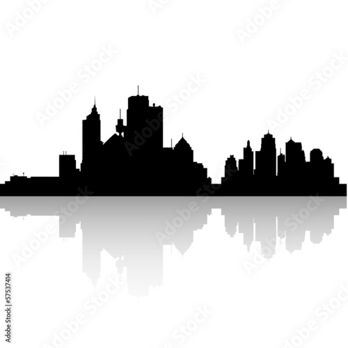 Building silhouettes