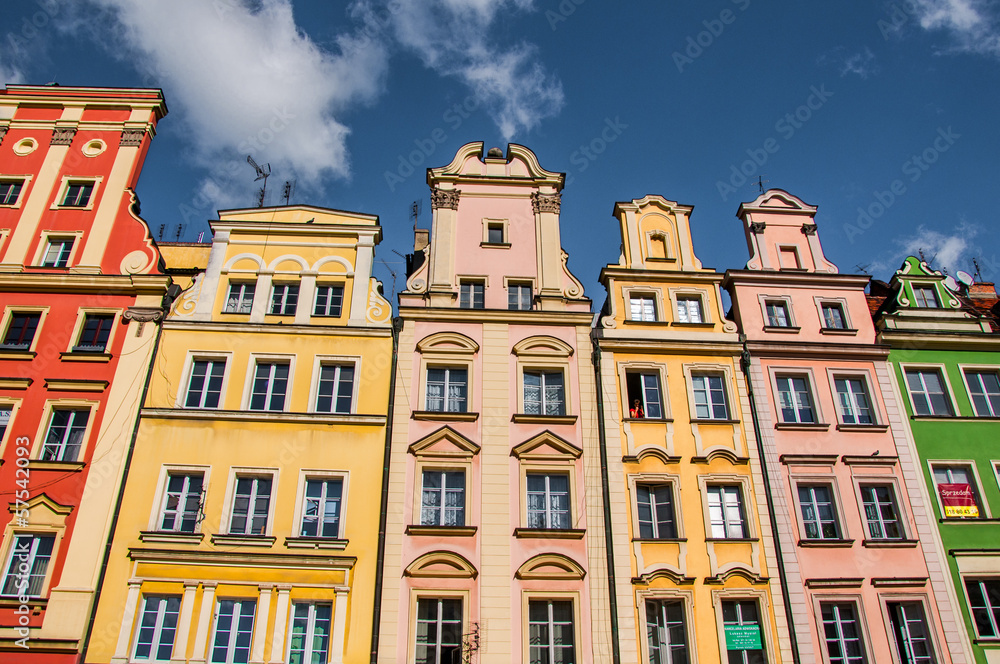 Fototapeta premium Wonderful day in Wroclaw, autumn theme