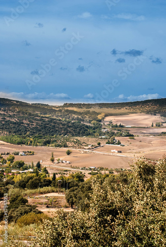 The landscape of Andalusia