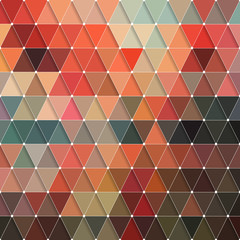 Crédence de cuisine Zigzag Triangles colorés composition graphique stylée  © radharamana