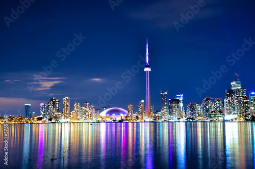 Canvas Print Toronto Skyline, Canada