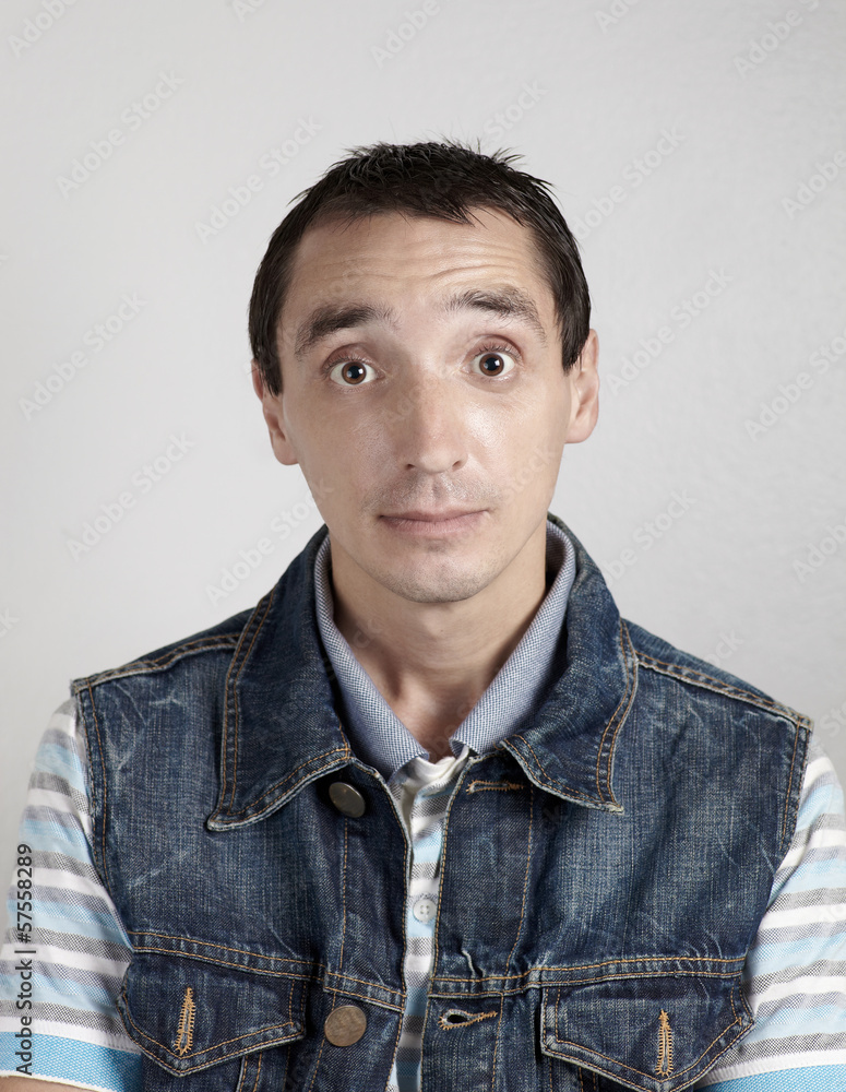 Fototapeta premium Emotional headshot b