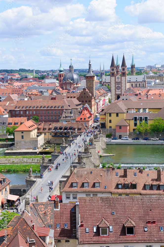The City of Würzburg in Germany