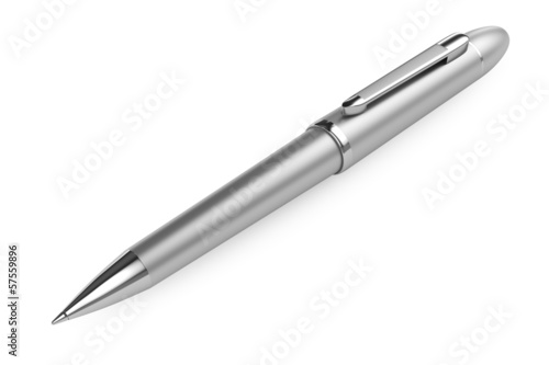 Silver luxury pen