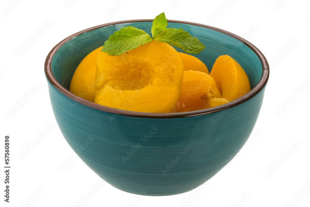 Marinated peaches Marinated peaches