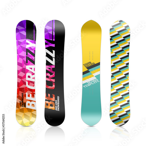 Snowboard design