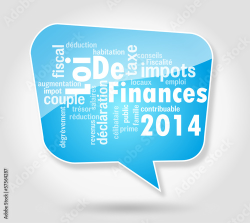 Loi de Finances 2014 : nuage de mots