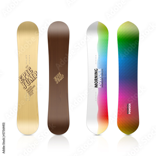 Snowboard design