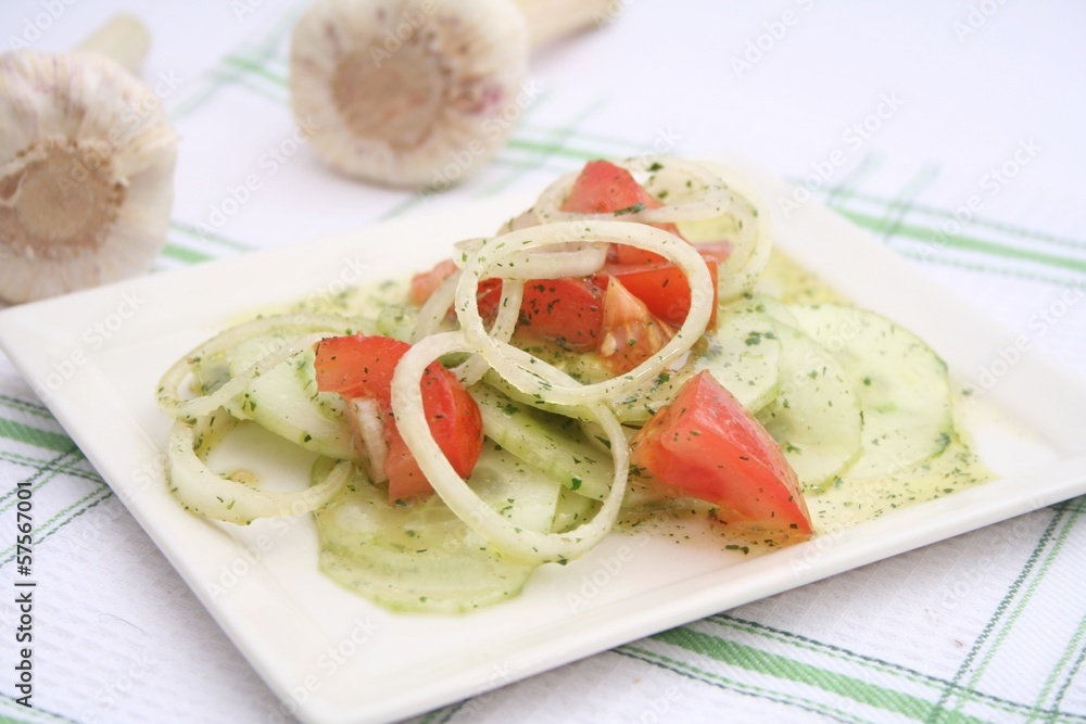Frischer Salat Frischer Salat
