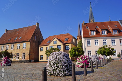 Foto SCHLESWIG (Schleswig-Holstein) - Stadtpanorama