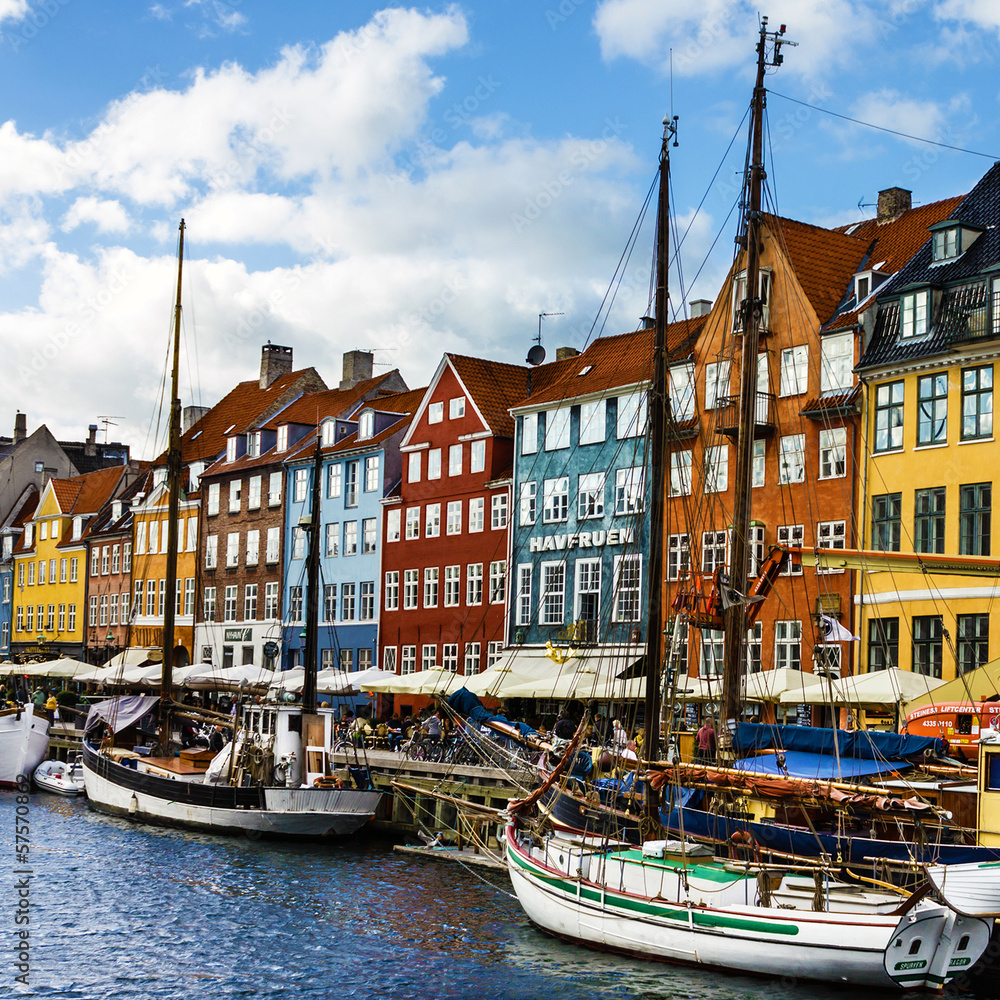 COPENHAGEN, Denmark: Seafront Nyhavn