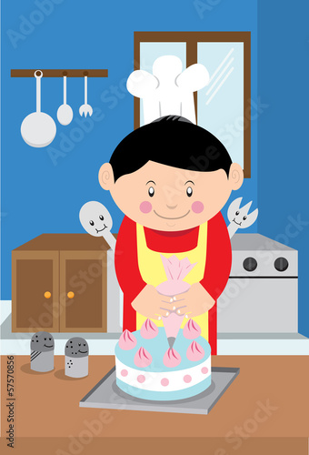 Decorated Cake