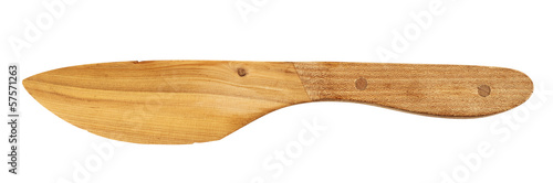Wooden kitchen butterknife