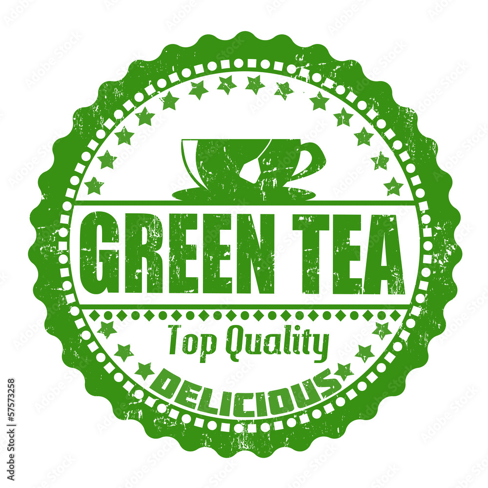 Green Tea stamp