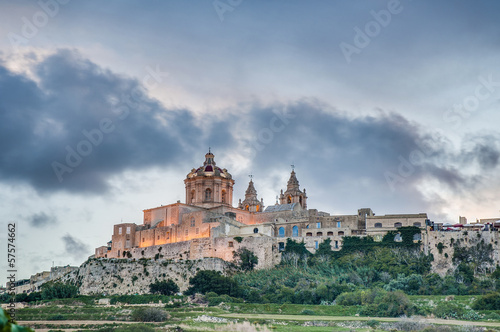 Saint Paul's Cathedral in Mdina, Malta