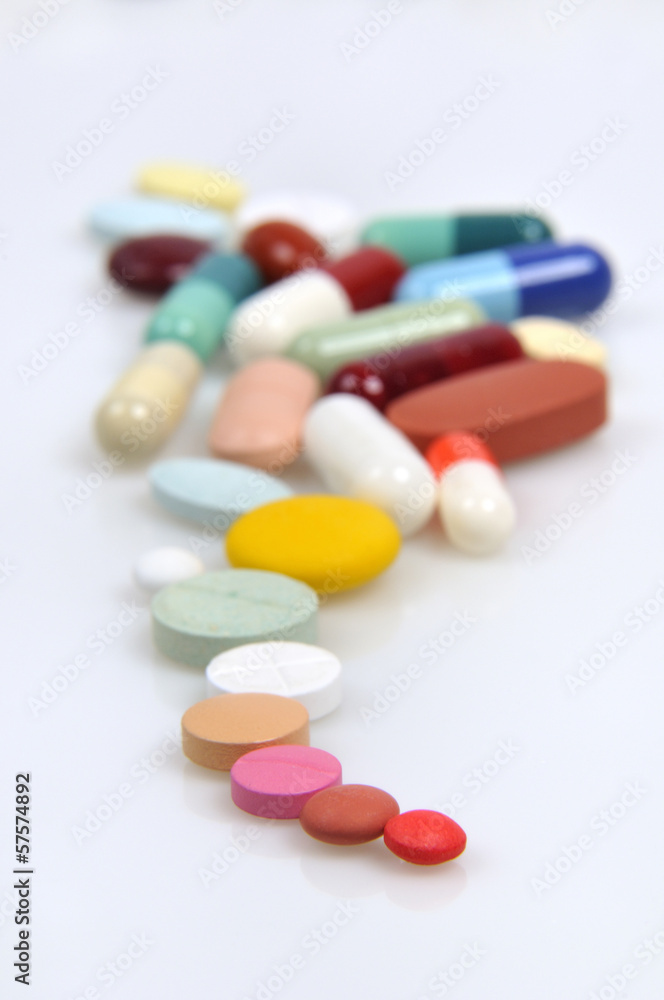 assortment of pills and capsules assortment of pills and capsules