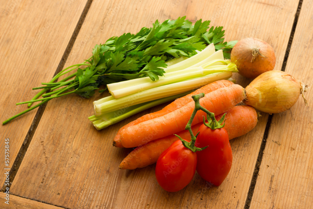 Vegetables for vegetable broth Vegetables for vegetable broth
