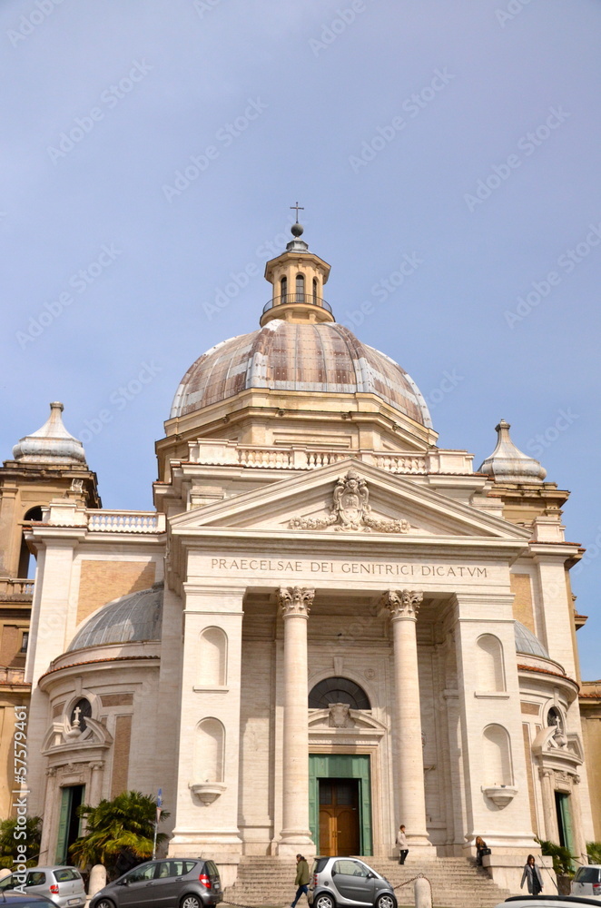 Gran Madre di Dio Church in Rome Italy