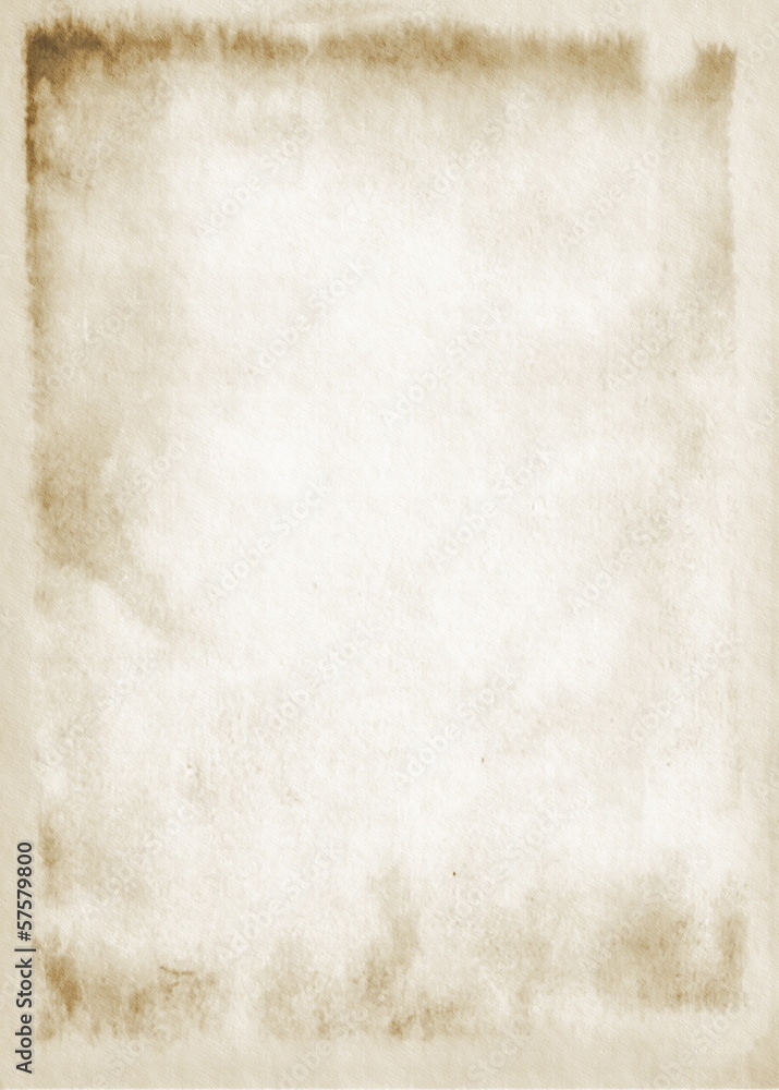 Obraz premium sheet of old, soiled paper background, grunge texture