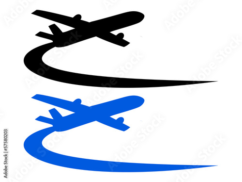 Airplane symbol design