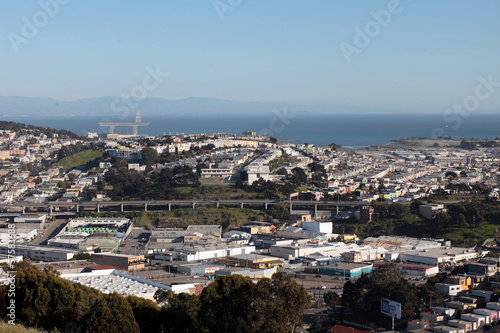 Fototapeta Naklejka Na Ścianę i Meble -  San Francisco From Above