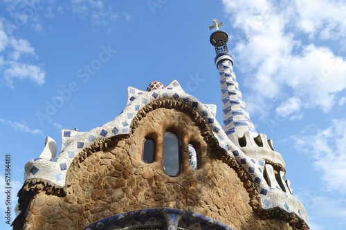 Fairy tale house in Park Guell
