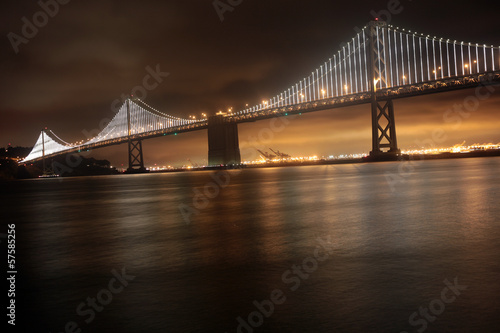 Bay Bridge  San Francisco and Oakland