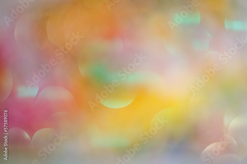 Abstract background of bokeh