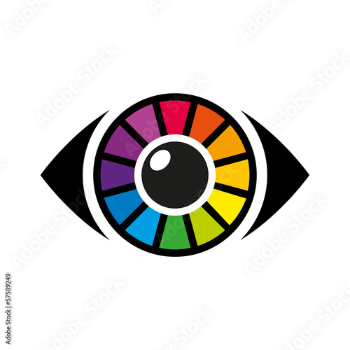 rainbow eye